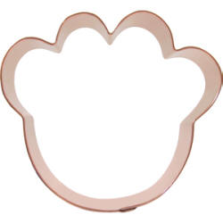 dog paw cookie cutter, large cookie cutters
