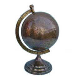 copper qntique finished globe model