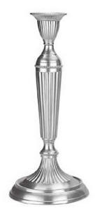 taper candle holder pewter finished brass crafted