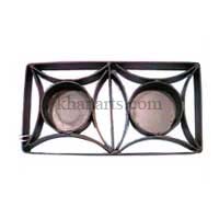 tealight candle holder made of wrought iron