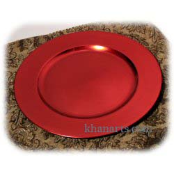 red charger plate, wholesale catering supply