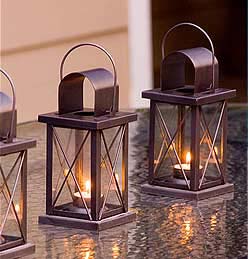 antique candle lantern