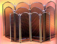 fireplace screen available sizes in 4 panel