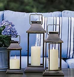 hanging candle lantern