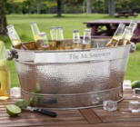 party tub stainless steel for wine drink and beverage
