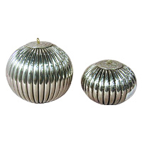 stainless steel gazing balls